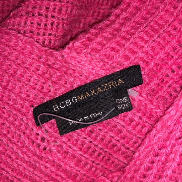 Pink Shrug Poncho - Picture 3 of 3